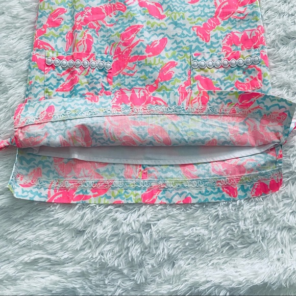 Lilly Pulitzer | Girls "Pop Up Lobstah Roll" Little Lilly Classic Shift Dress - Picture 4 of 6